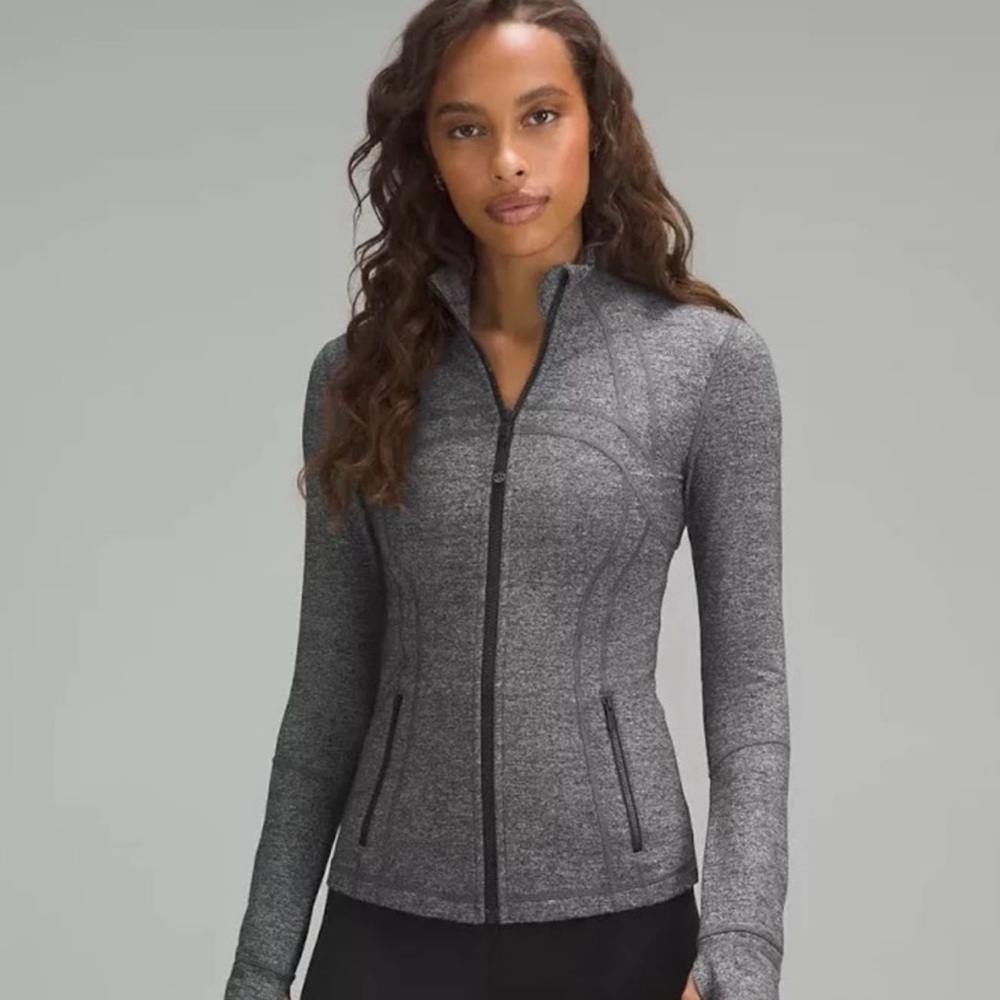 Gray Lululemon Define Zip-Up Athletic Jacket